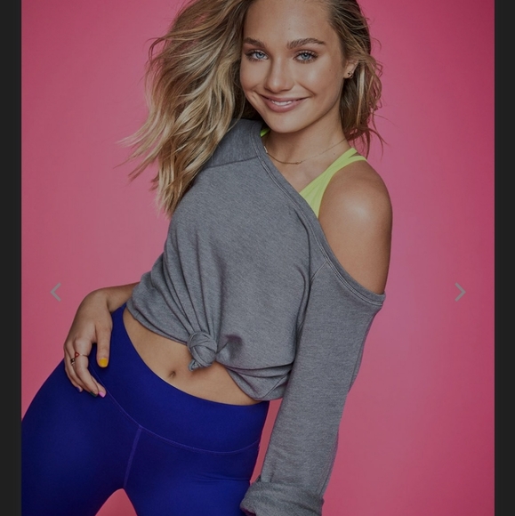 Fabletics Cute AF Isabel Terry Widesleeve Pullover - Picture 3 of 9